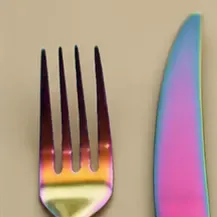 Regenboogbestek (4 delen), de glans
