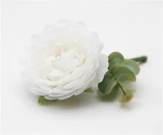 Bloemenpakket, roze-wit, witte roos