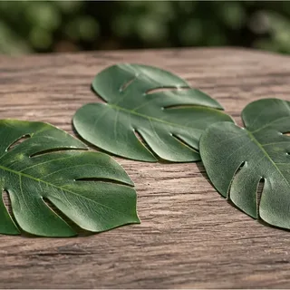 Jungle bladeren (set van 10)