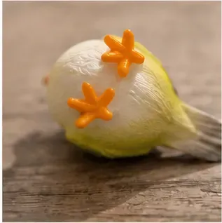 Vogeltje, steen, objectfoto