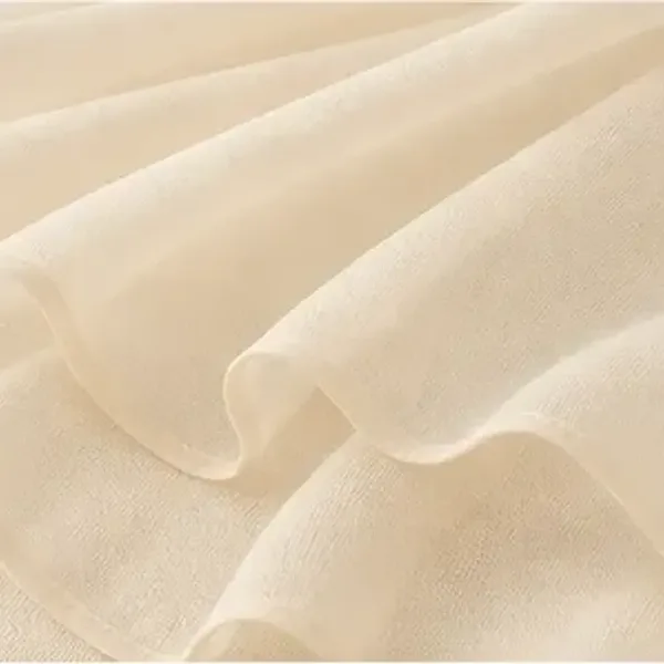 Decoratiedoek tule, off white, de soepele valling