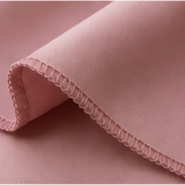 Decoratief doek (roze of wit), het oudroze doek van dichtbij
