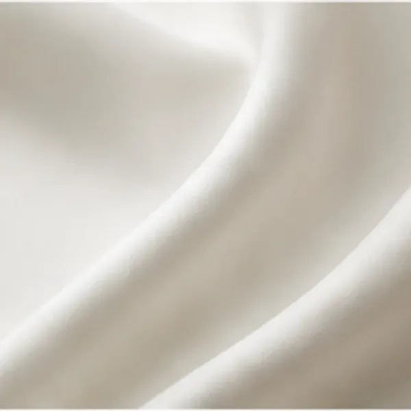 Decoratief doek (roze of wit), het witte doek van dichtbij