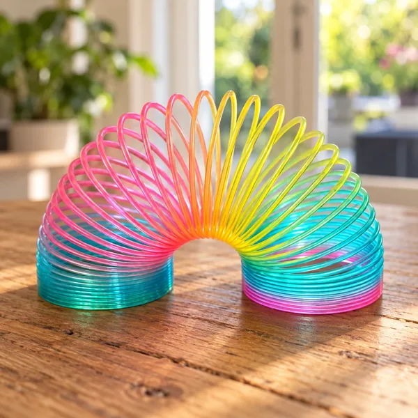 Deco set kindertafel, de regenboogveer