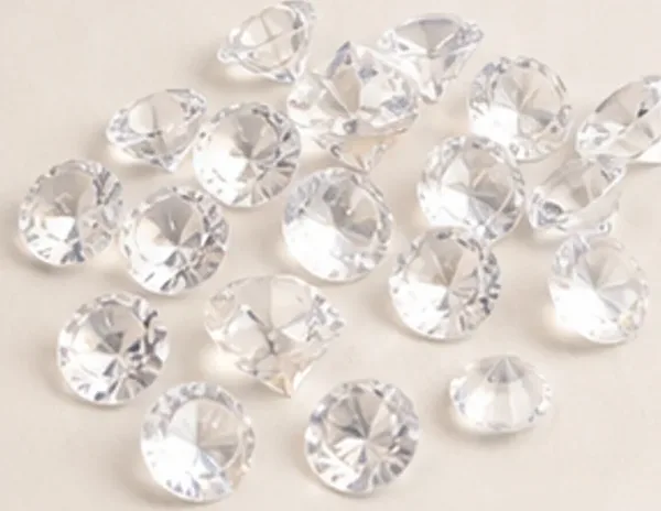 Decoratieve diamantjes (2 maten), de diamantjes