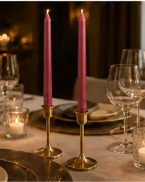 Dinerkaars, bordeaux in gebruik, diner