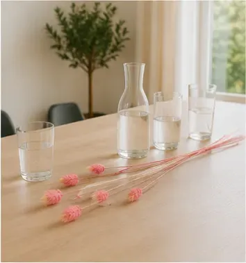 Droogtak, roze in gebruik, bedrijfsevenement