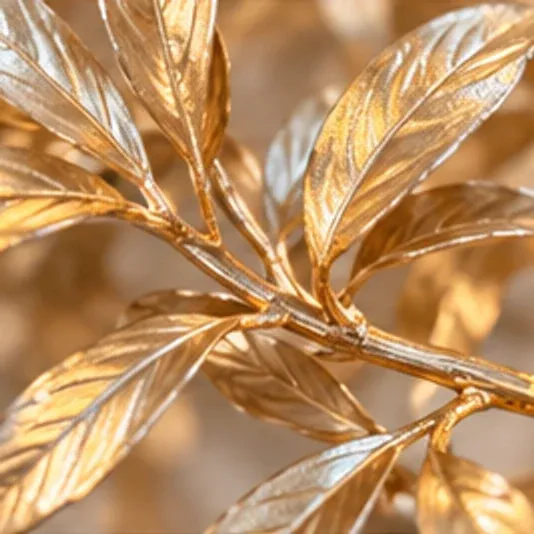 Guirlande blad goud, takken