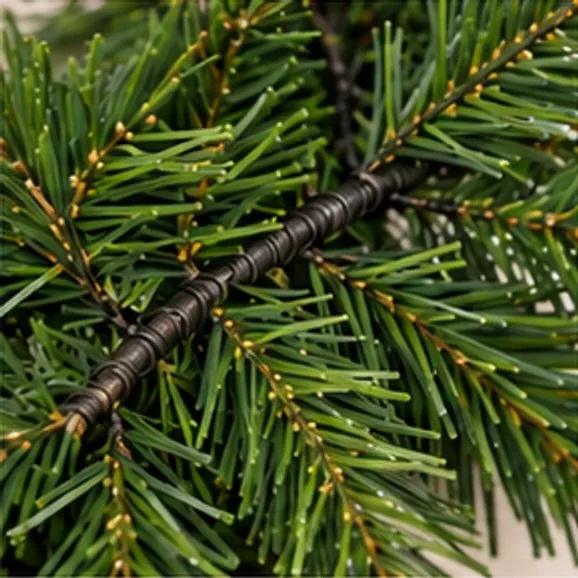 Kerstguirlande dennennaalden, kern