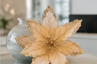 Kerstster, champagne met goud in gebruik, bedrijfsevenement