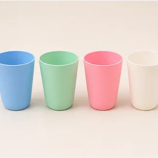 Pastel kinderbeker (4 kleuren), de vier kleuren