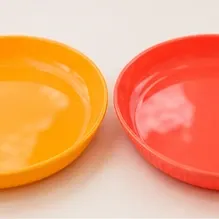 Ribbel kinderbord (4 kleuren), van binnen