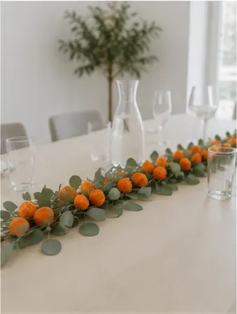 Oranje knoppen (set van 12) in gebruik, bedrijfsevenement