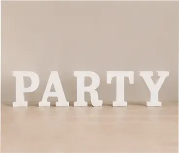 Sta-letters, PARTY, objectfoto