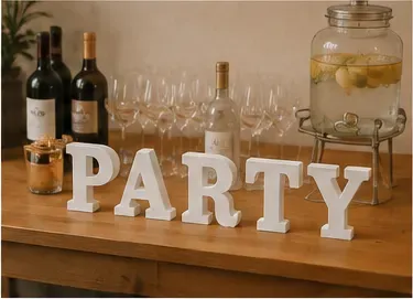 Sta-letters, PARTY in gebruik, feest