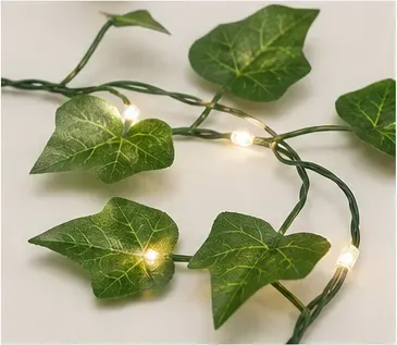 Groene blaadjes ledverlichting, de blaadjes met ledjes