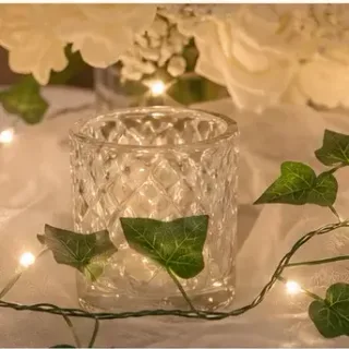 Groene blaadjes ledverlichting