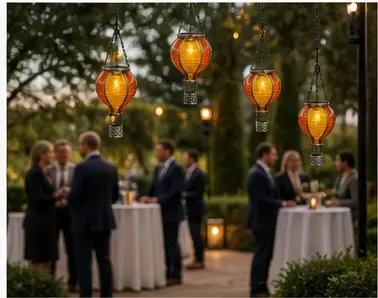 Luchtballon op zonne-energie in gebruik, bedrijfsevenement