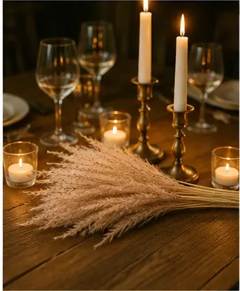 Pampas, wijd in gebruik, diner