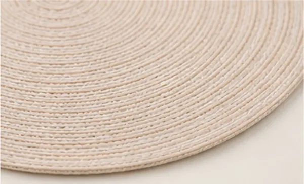 Placemat geweven (3 kleuren), de kleuren naast elkaar