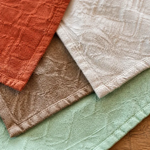 Servet stof (4 kleuren), de stofstructuur