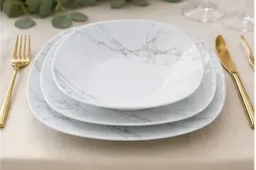 Sänger Bilgola marmerlook (3-delig) in gebruik, bruiloft