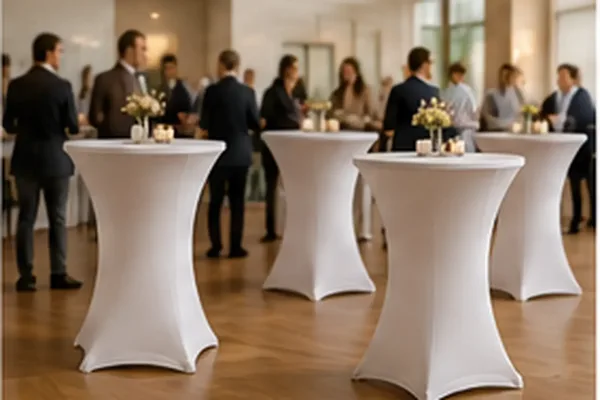 Statafel rond in gebruik, recepties