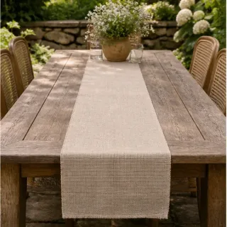 Tafelloper jute, naturel