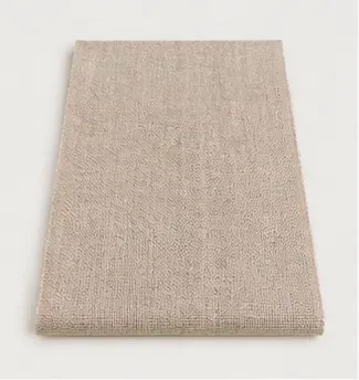 Tafelloper jute, naturel, de hele loper