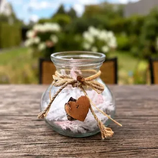 Boho vaasje met hartje