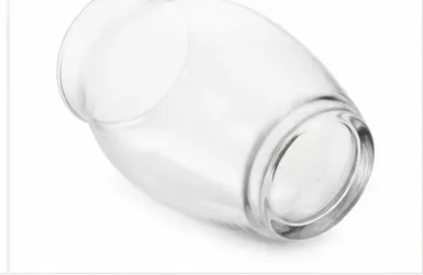 Bolvaas, glas, onderkant