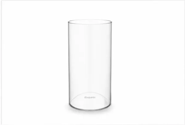 Cilindervaas, glas, objectfoto