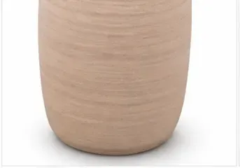 Flesvaasje, aardewerk, oppervlak